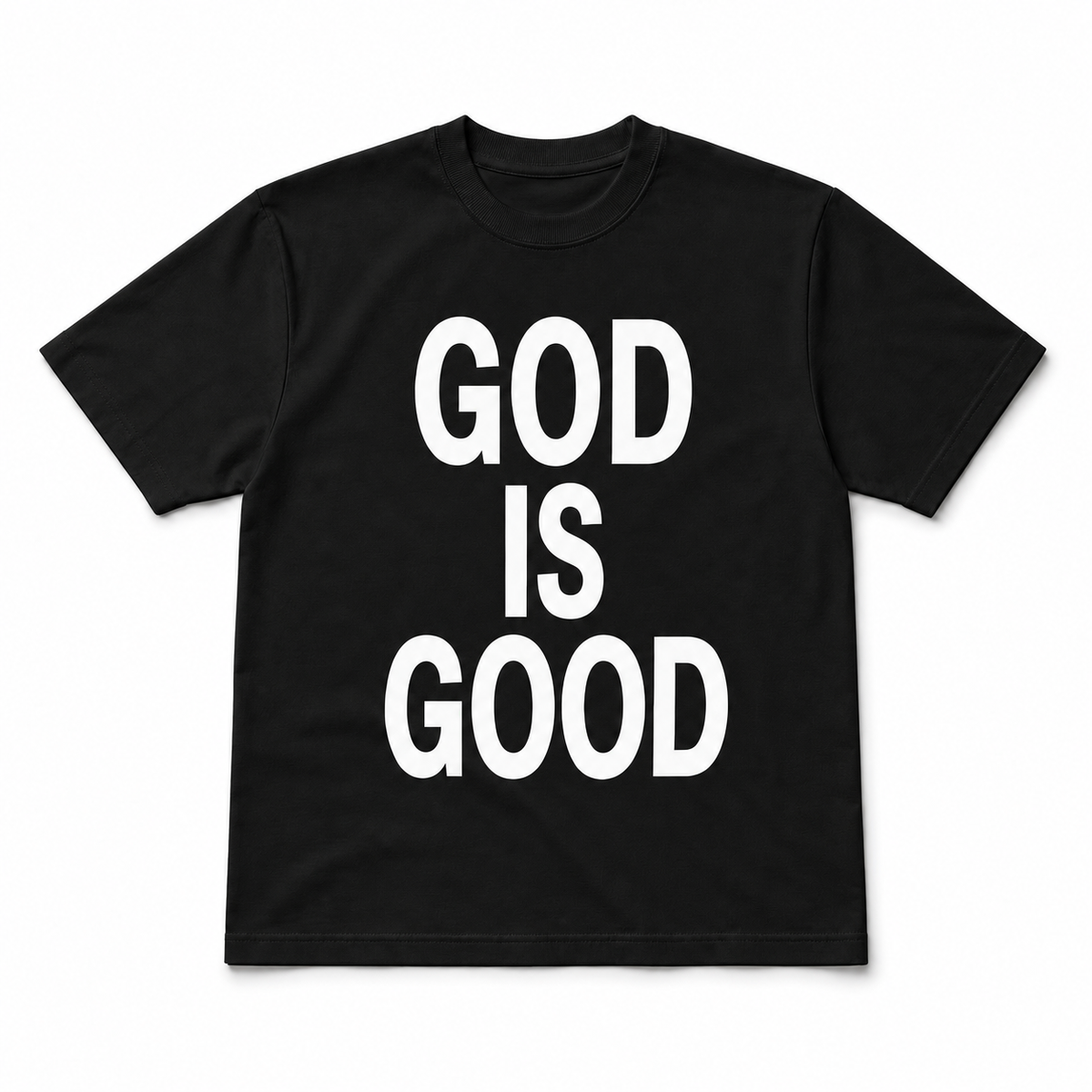 GOD IS GOOD ALL THE TIME SHIRT BLACK