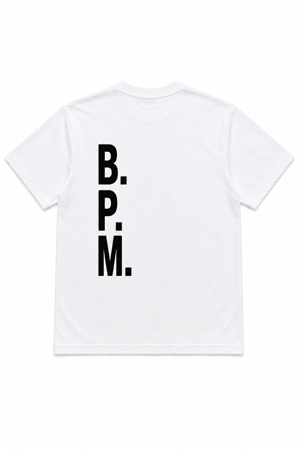 BLACK PEOPLE MUSIC TEE WHITE