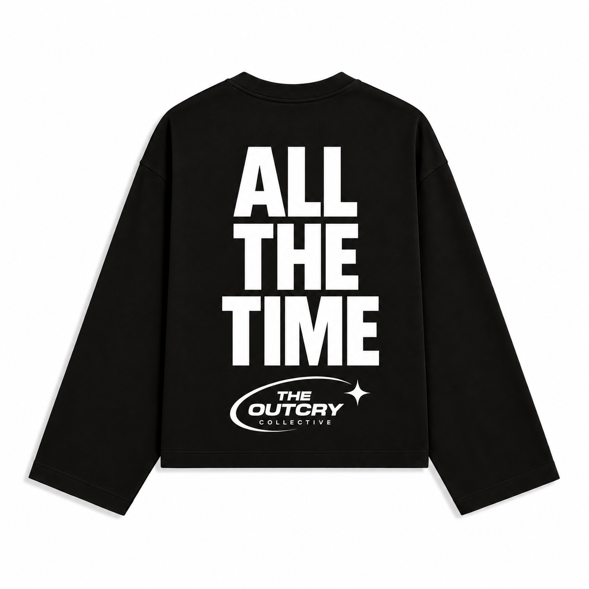 God is good longsleeve Black X the outcry